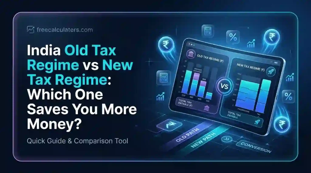 India Old Tax Regime vs New Tax Regime — Which One Saves You More Money?