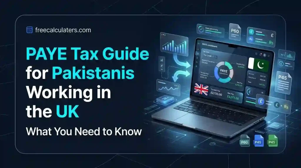 PAYE Tax Guide for Pakistanis Working in the UK — What You Need to Know
